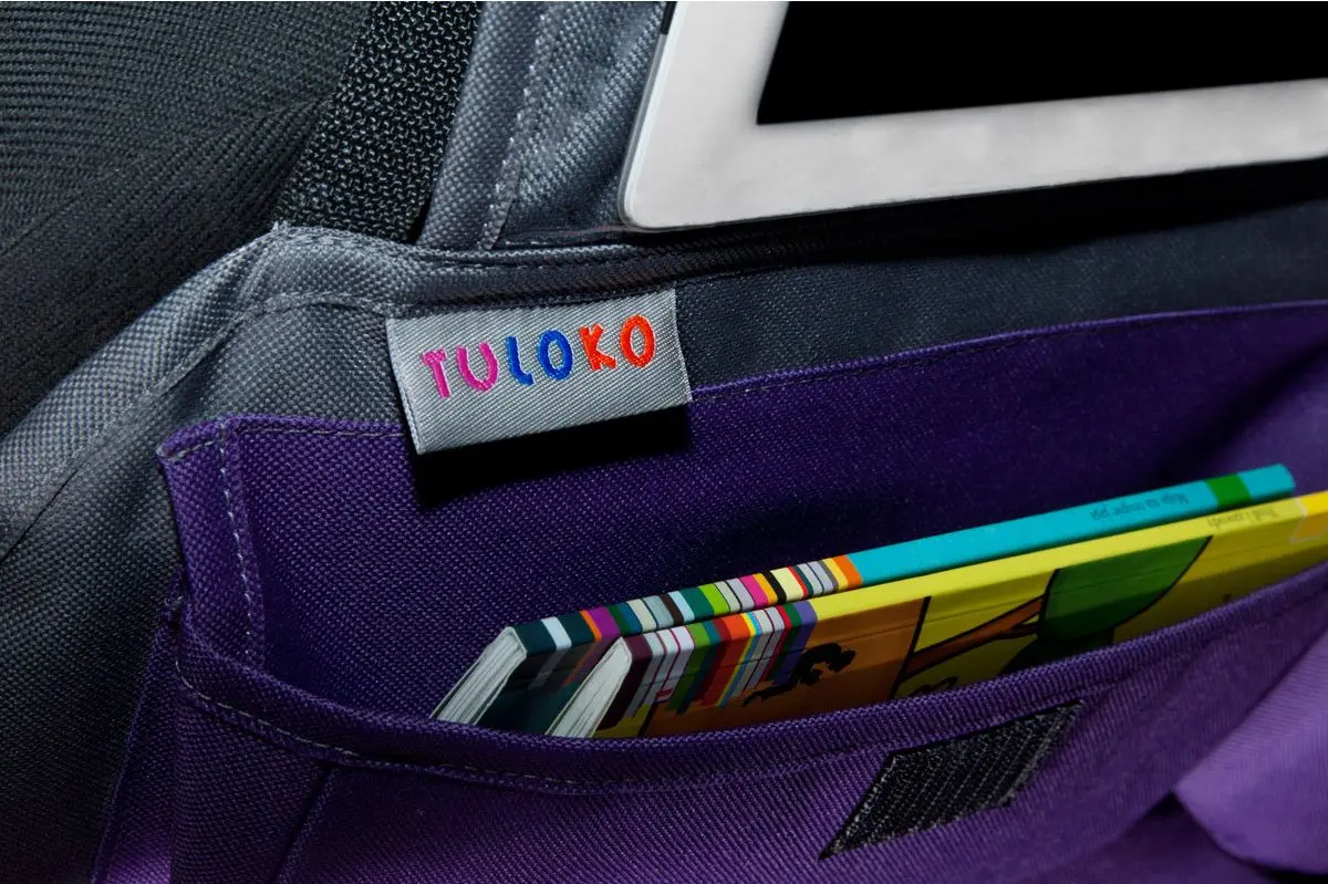 Organizator auto pentru scaun Tuloko TL002 (Grey/Purple)