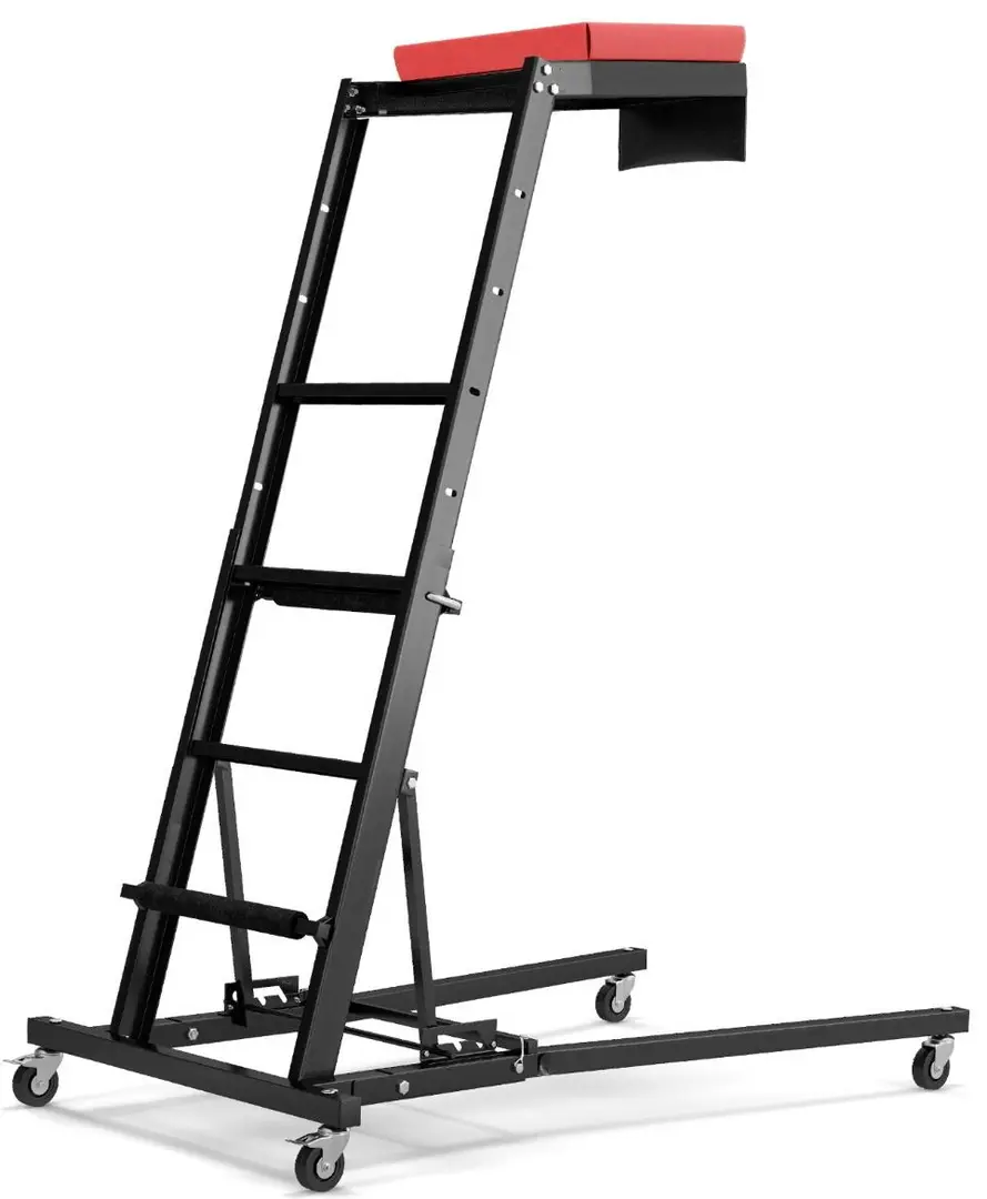 Лестница передвижная Costway AU10016 (Black/Red)