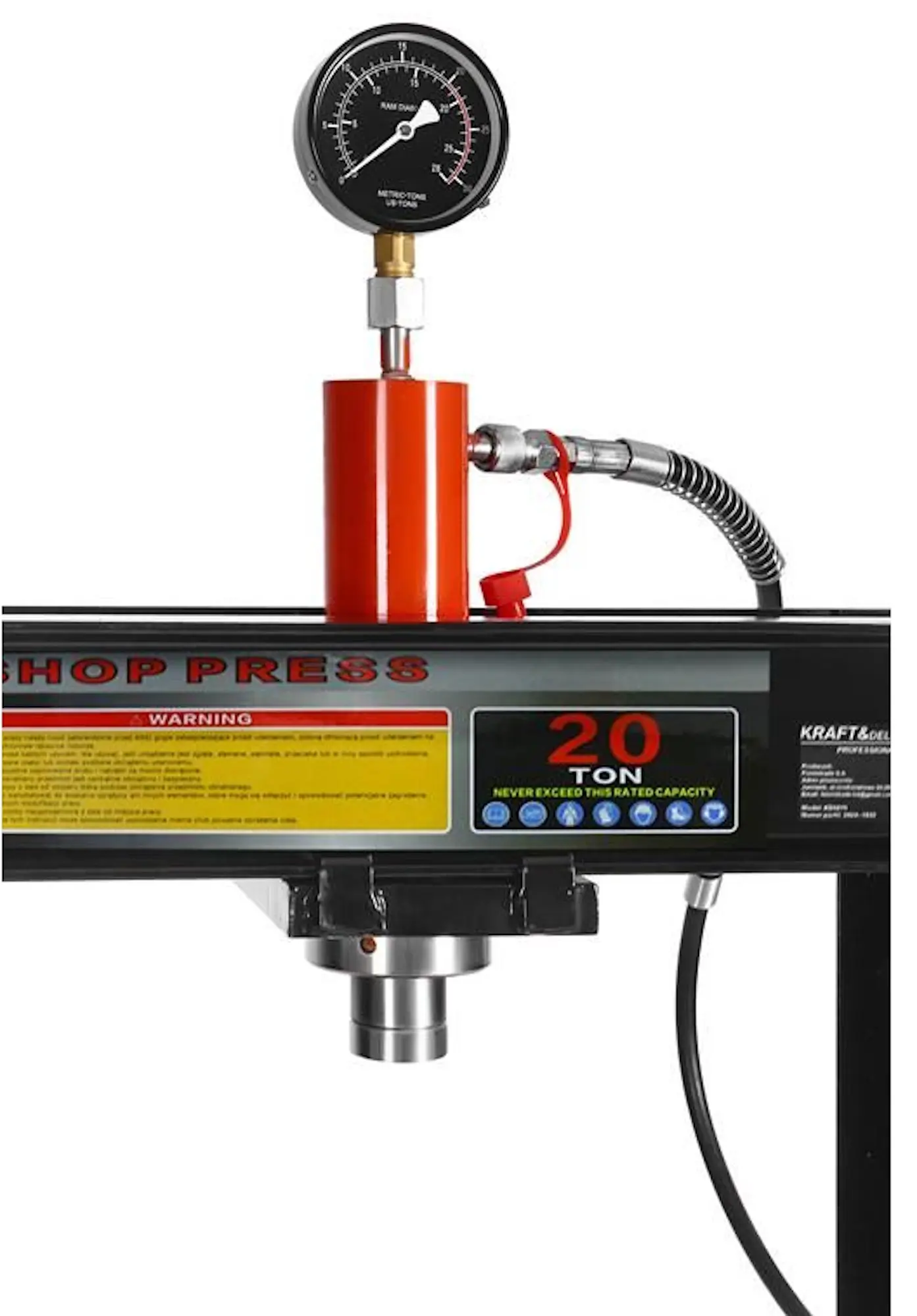 Presa hidraulica Kraft&Dele KD5875