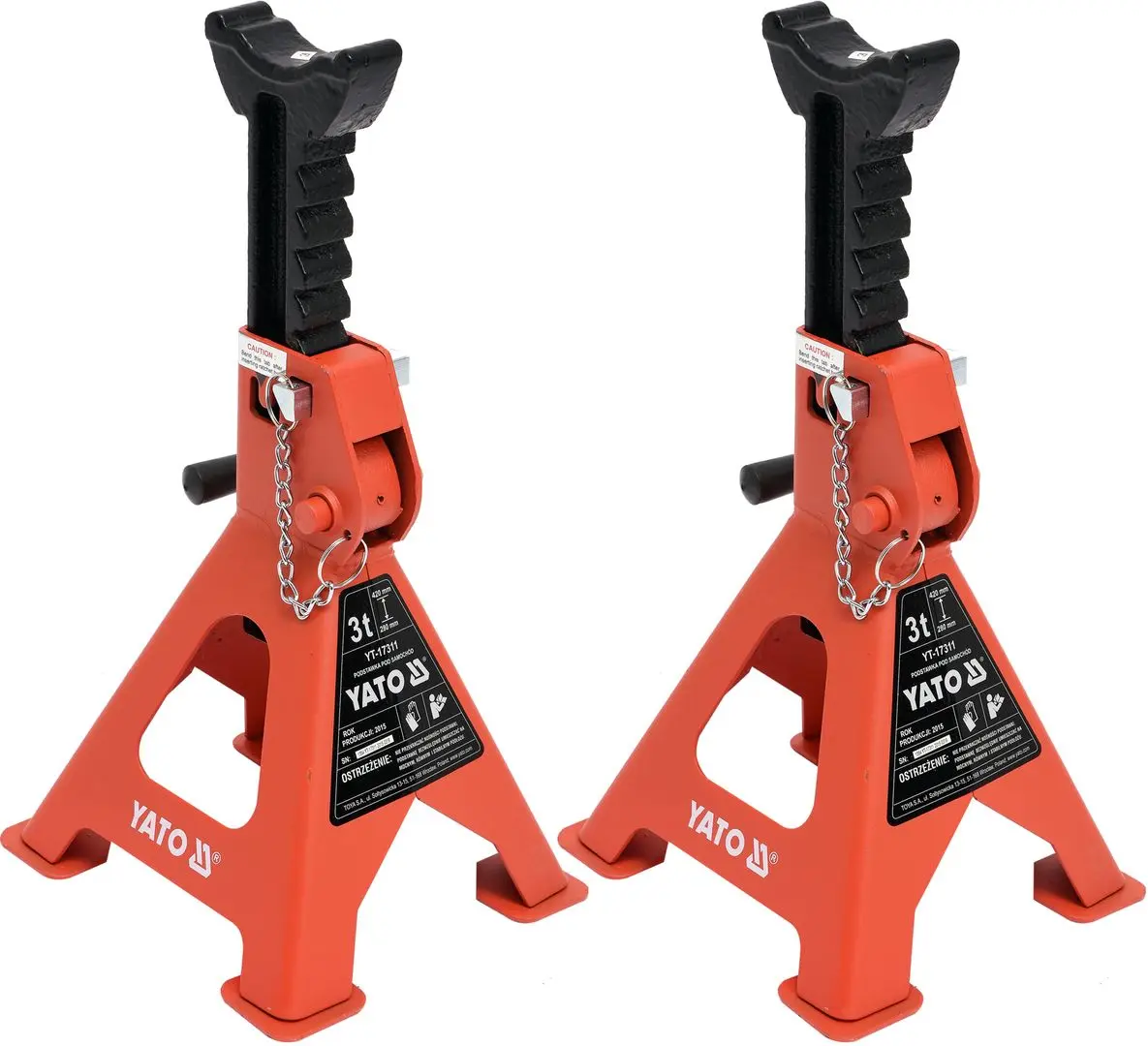 Set capre auto Yato 17311