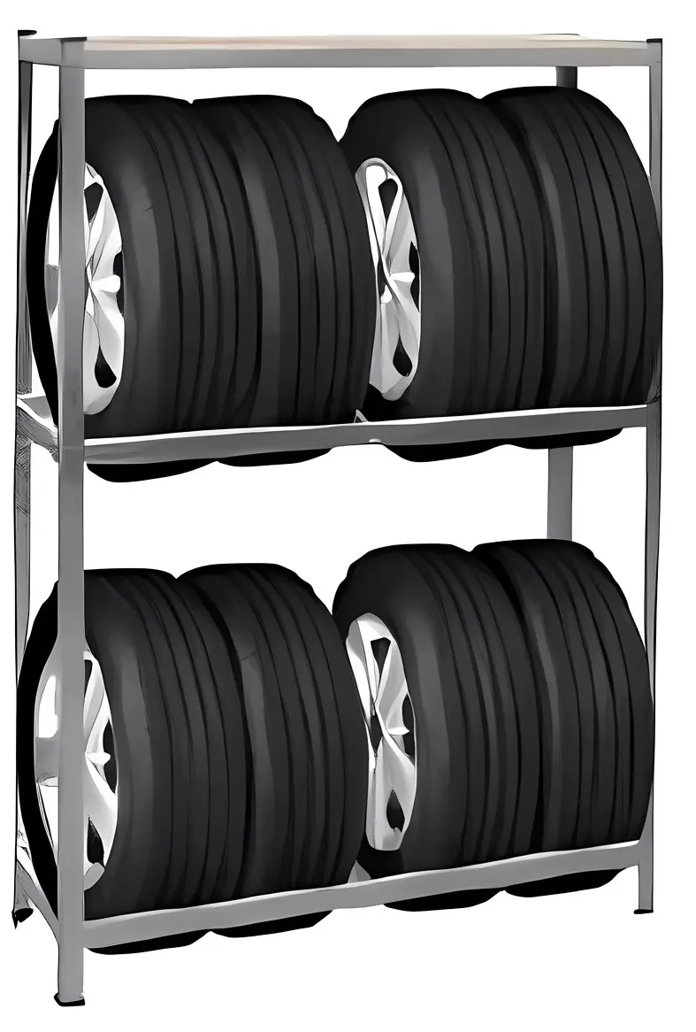 Стеллаж для шин Chomik REA5219 (Silver)