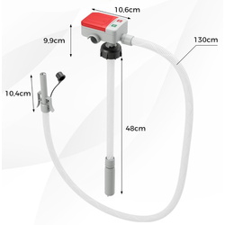 Pompa pentru transfer combustibil Costway TB10004 Thumb