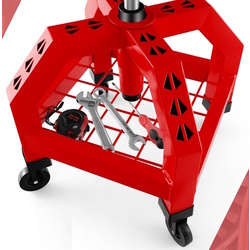 Taburet pentru service auto Costway AU10017WN (Black/Red) Thumb