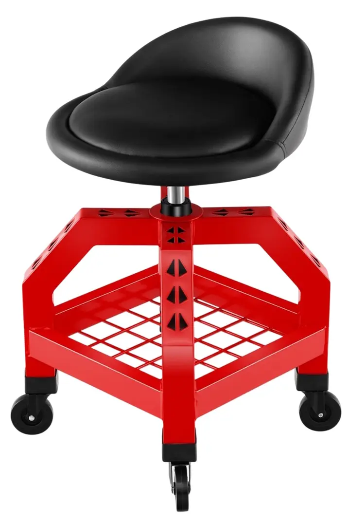 Taburet pentru service auto Costway AU10017WN (Black/Red)