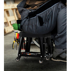 Taburet pentru service auto Costway AU10041BK (Black) Thumb