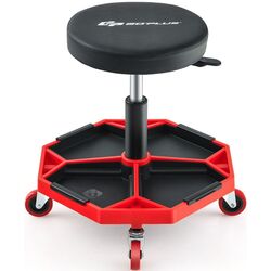 Taburet de atelier Costway AU10007 (Black/Red)