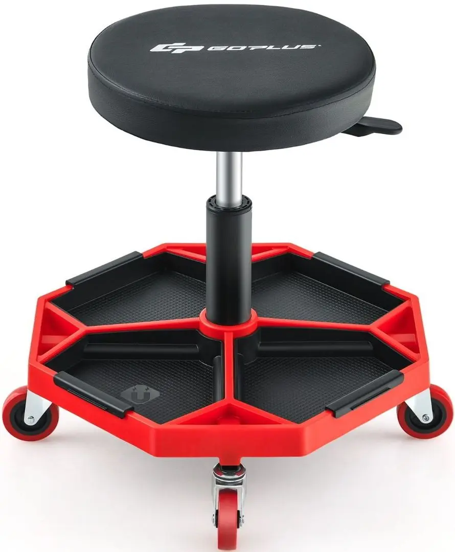 Taburet de atelier Costway AU10007 (Black/Red)