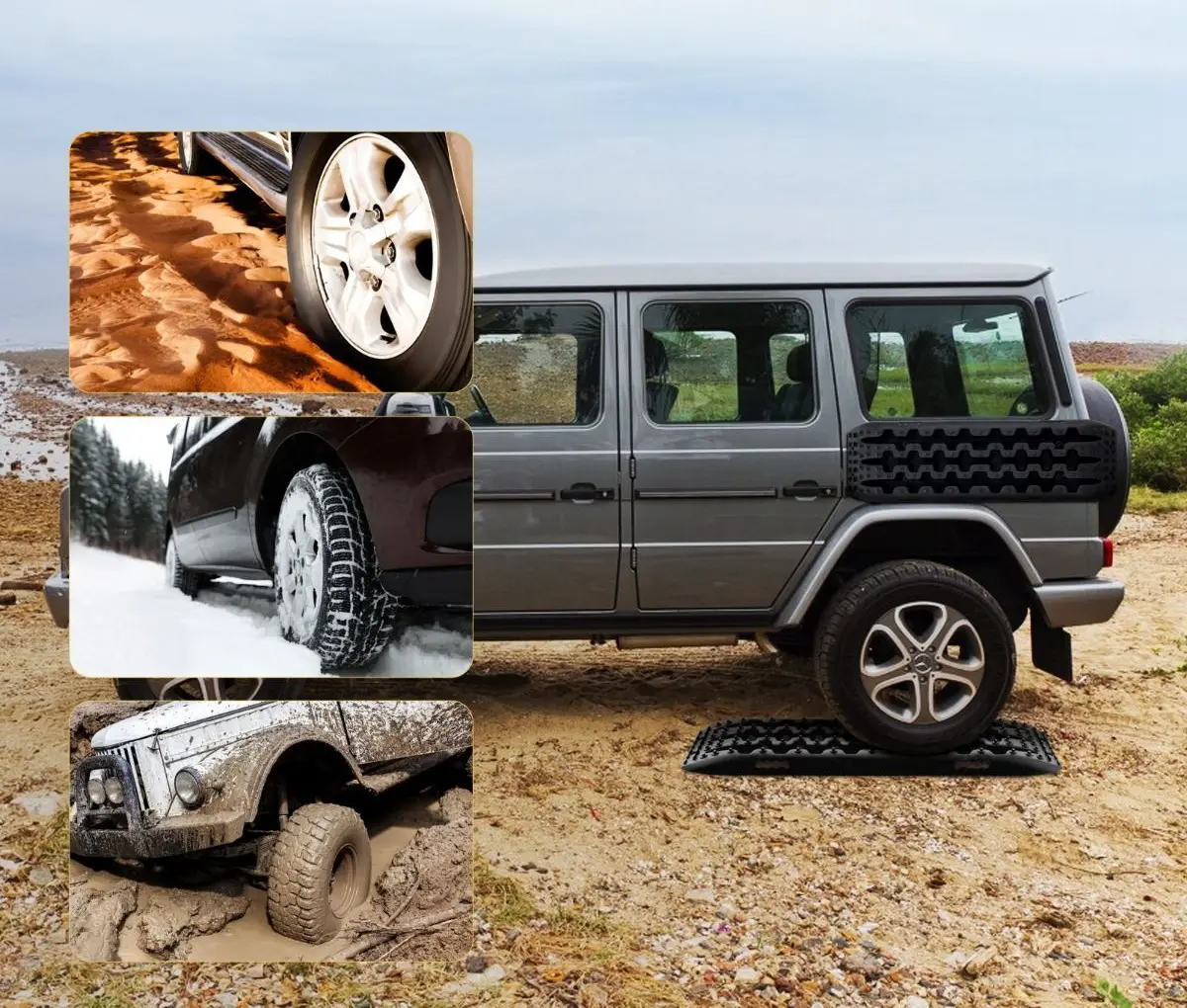 Covorase de tractiune Costway AU10011DK (Black)