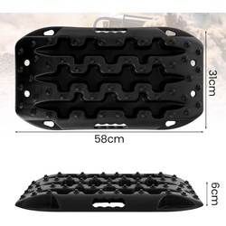 Covorase de tractiune Costway AU10013DK (Black) Thumb