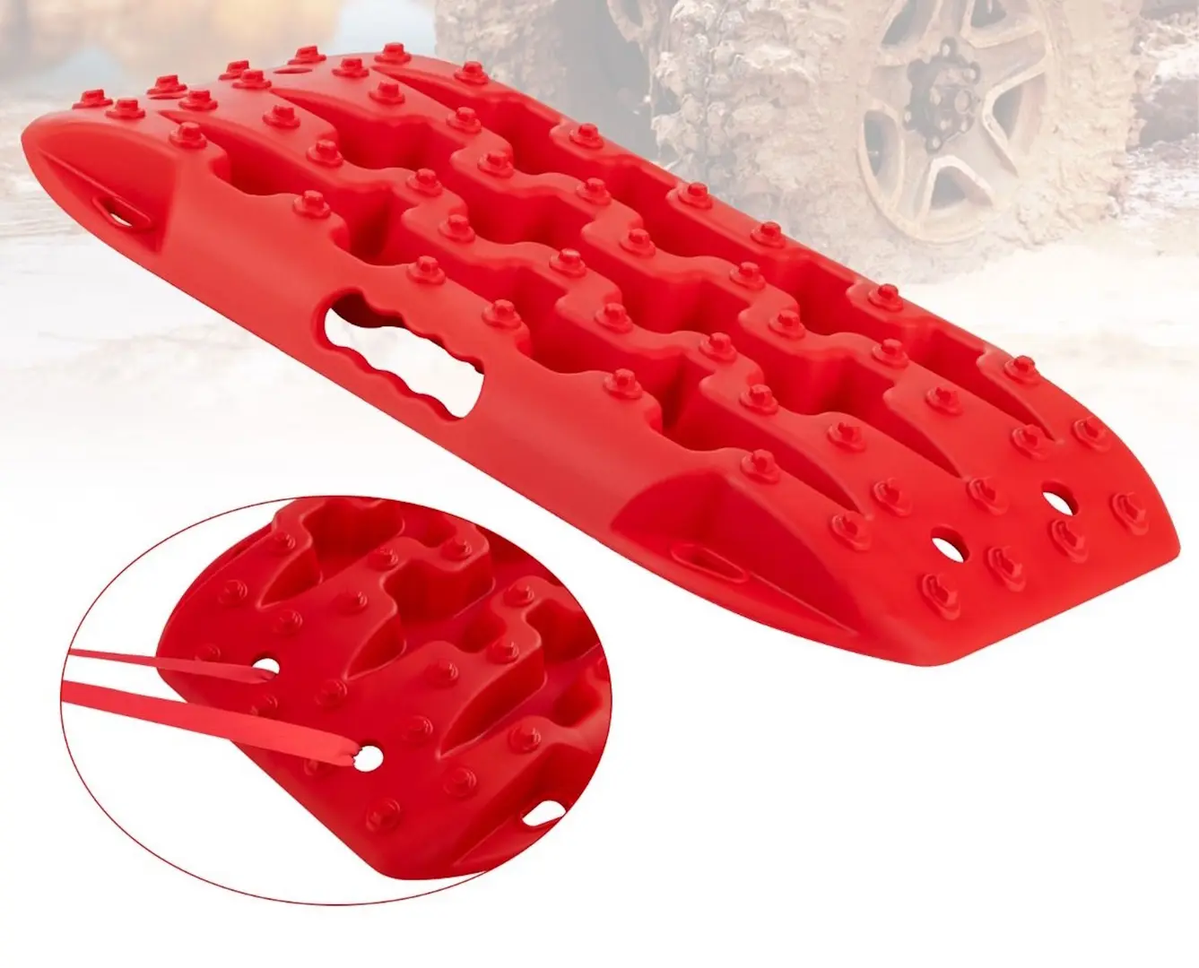 Covorase de tractiune Costway AU10013RE (Red)