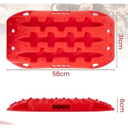 Covorase de tractiune Costway AU10013RE (Red) Thumb