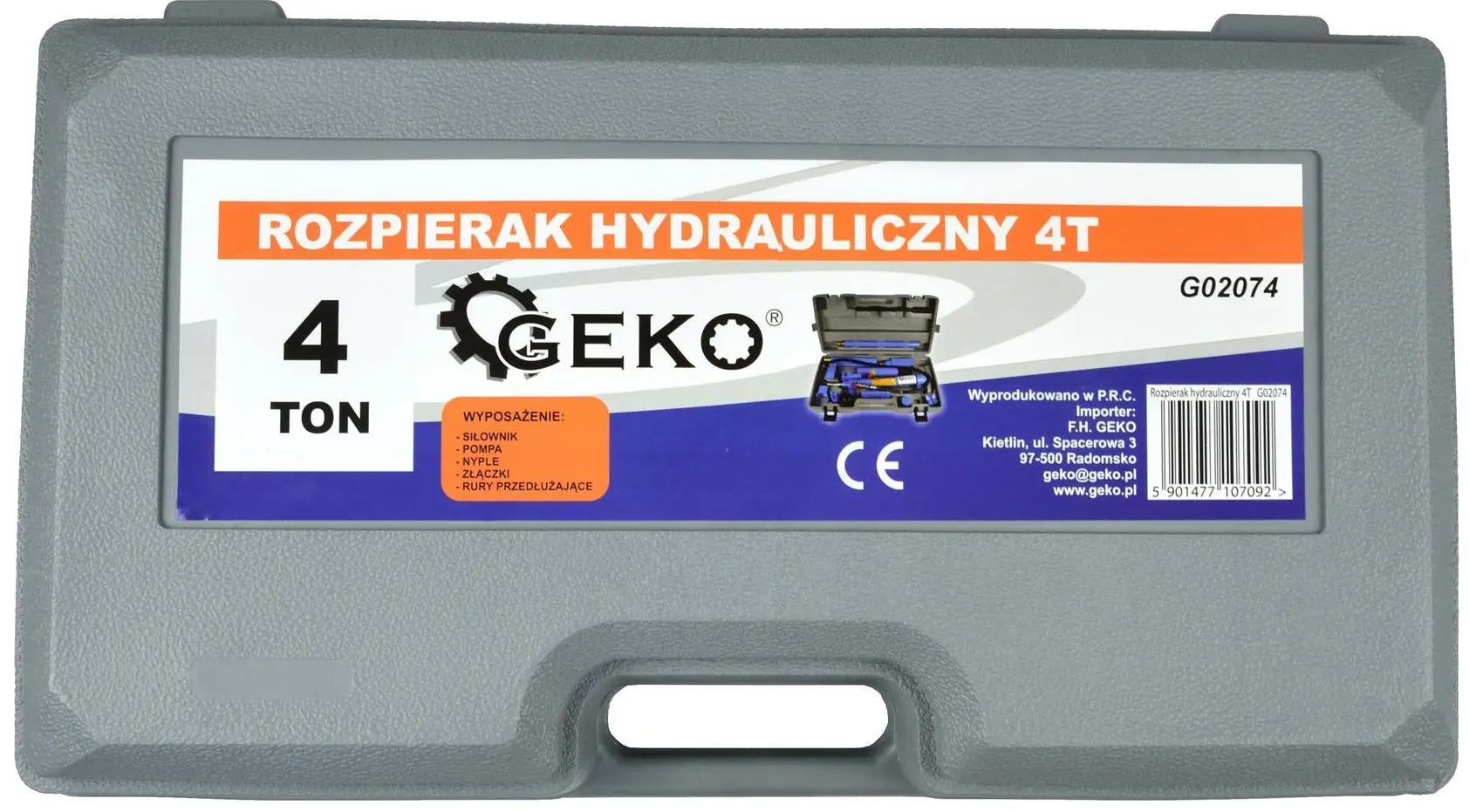 Set reparatii caroserie Geko G02074 - 4