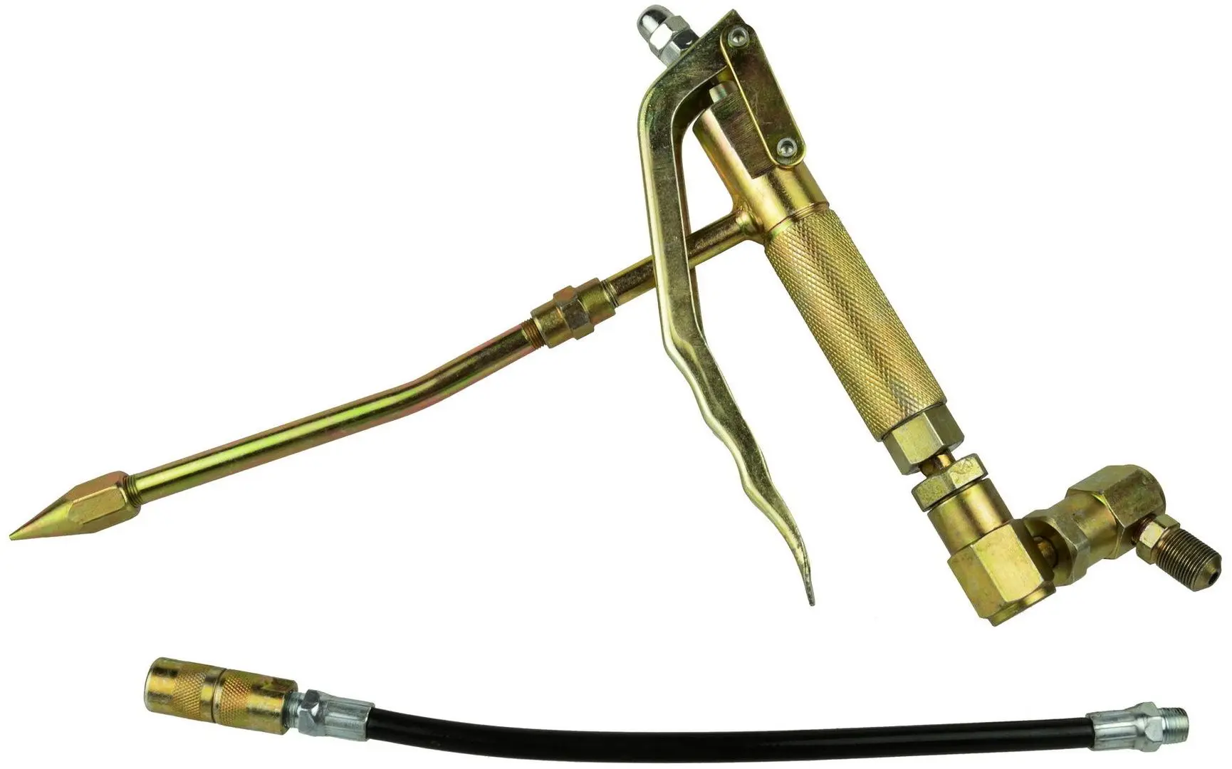Pistol pentru pompa pneumatica de gresare + furtun Geko G01129A