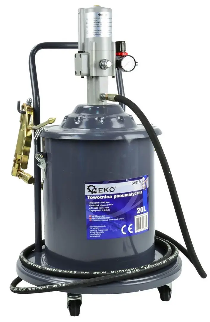 Pompa pneumatica pentru gresat Geko G01124