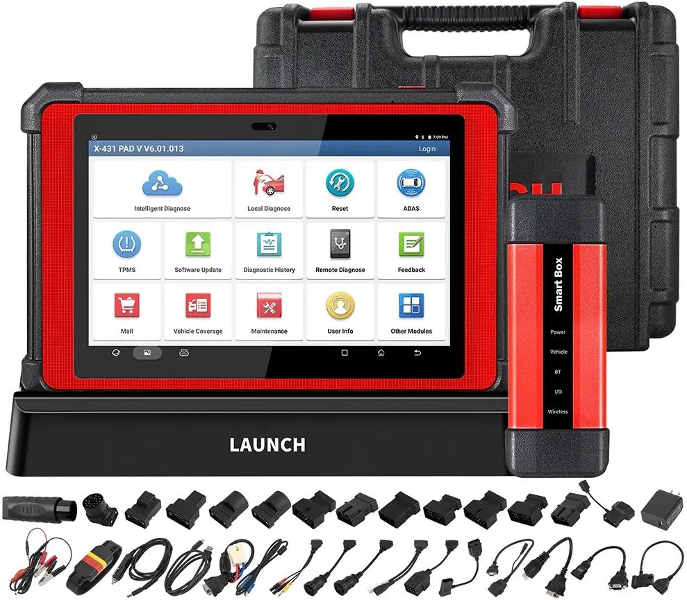 Scaner diagnostic Launch X-431 PAD V (Red/Black)