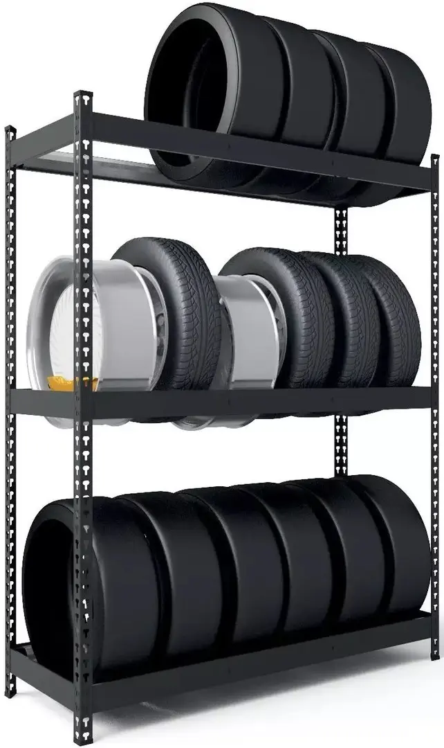 Etajera pentru roti Metkas Titan TSK16823180503A 168х180х50cm (Anthracite)