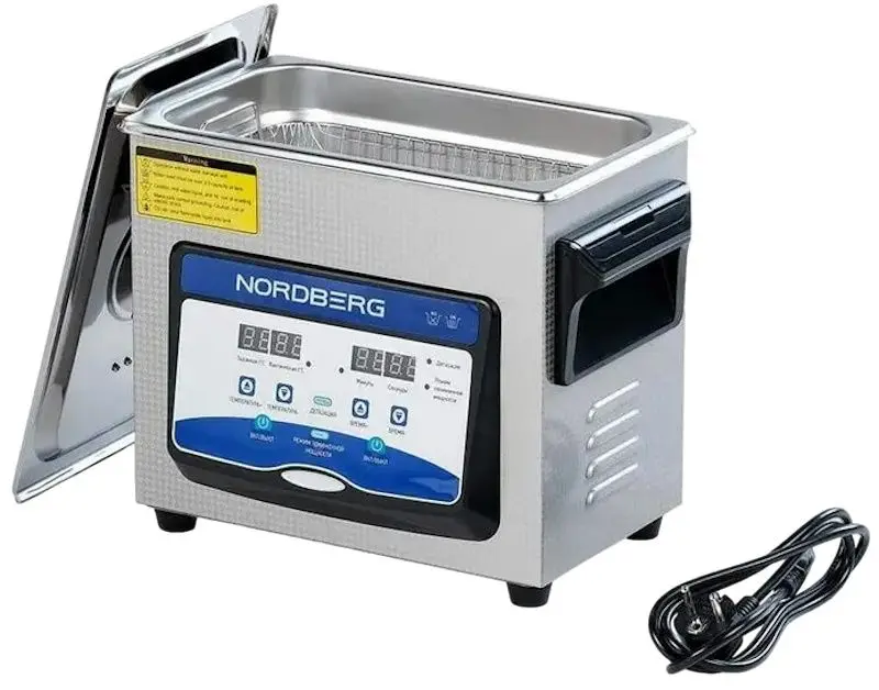 Masina de curatit cu ultrasunete si incalzire Nordberg NU32D (Silver)