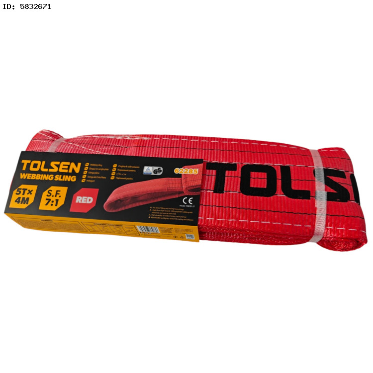 Строп текстильный Tolsen 62285 (Red)