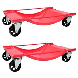 Carucior pentru transport automobile VidaXL 210102 (Red)