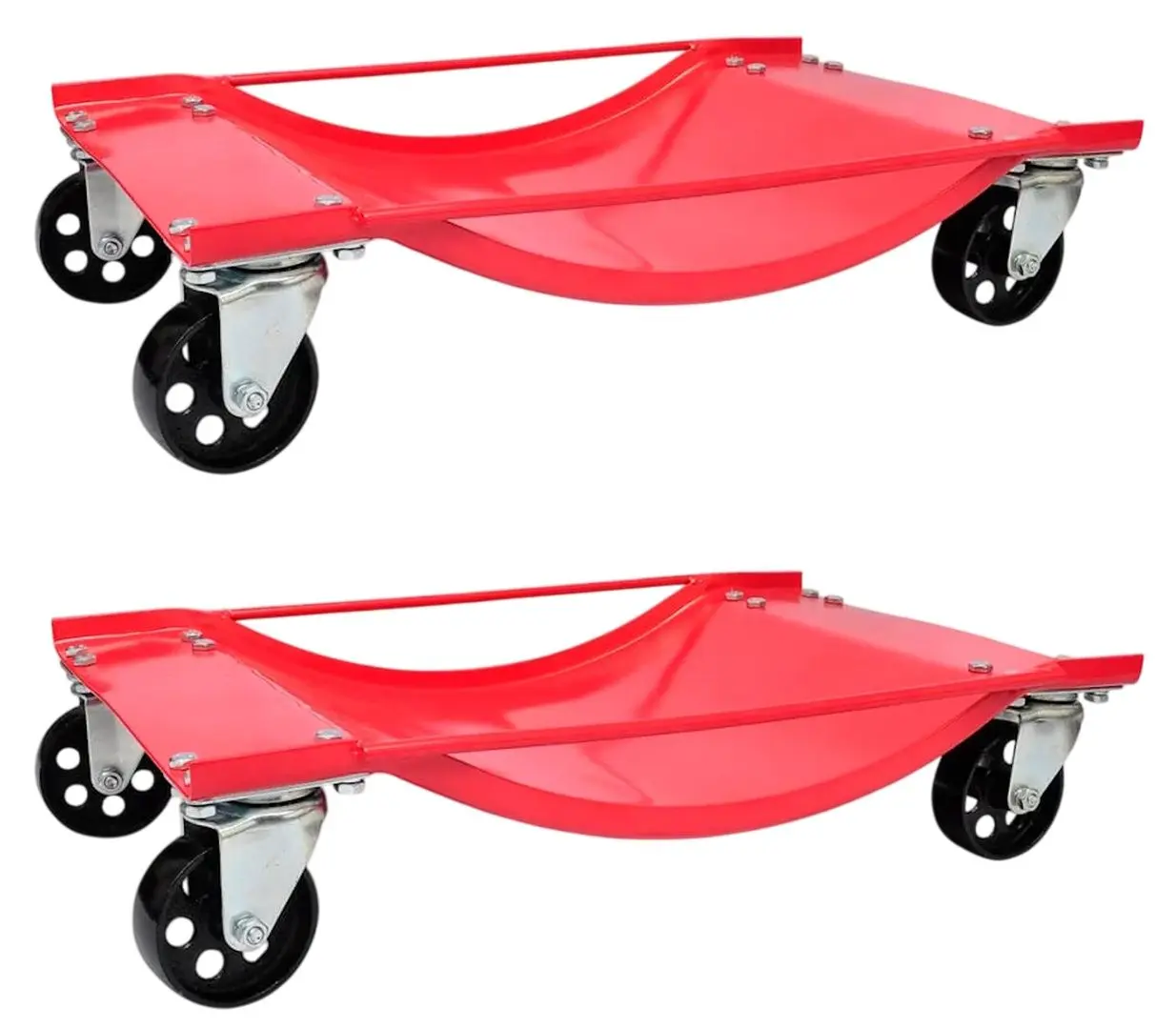 Carucior pentru transport automobile VidaXL 210102 (Red)