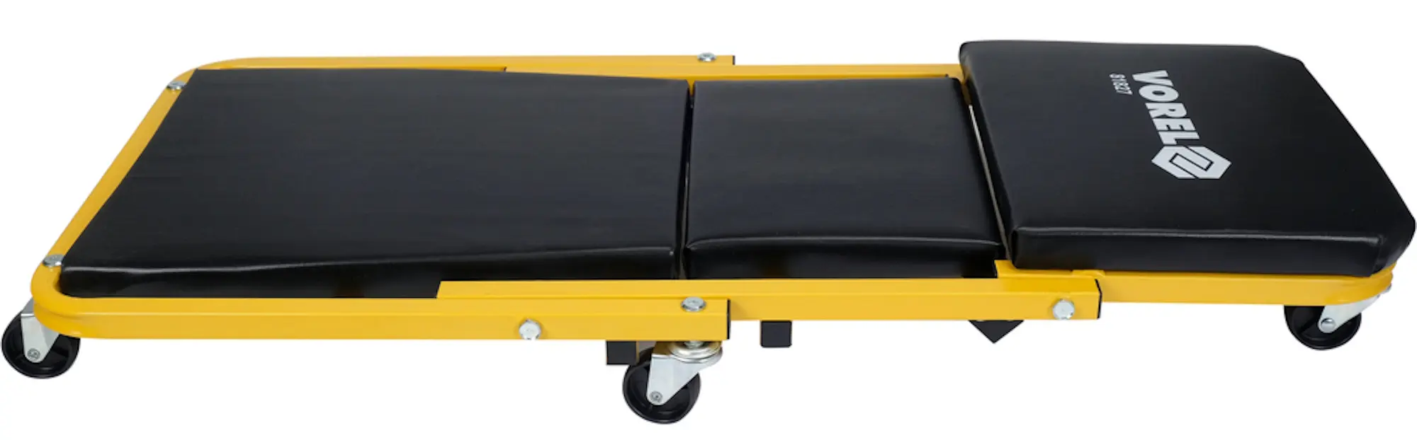 Лежак подкатной Vorel 81827 (Black/Yellow)