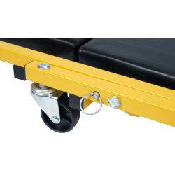 Лежак подкатной Vorel 81827 (Black/Yellow) Thumb