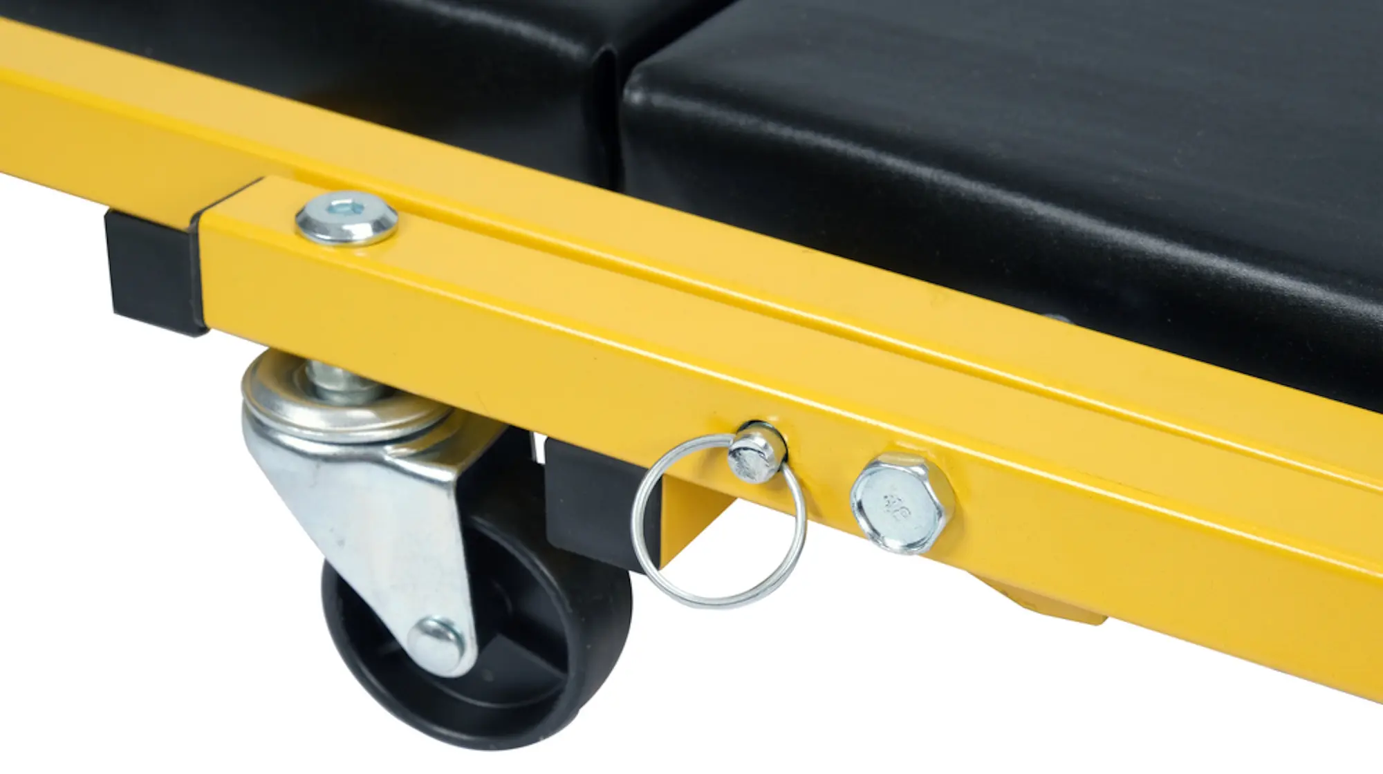 Лежак подкатной Vorel 81827 (Black/Yellow)