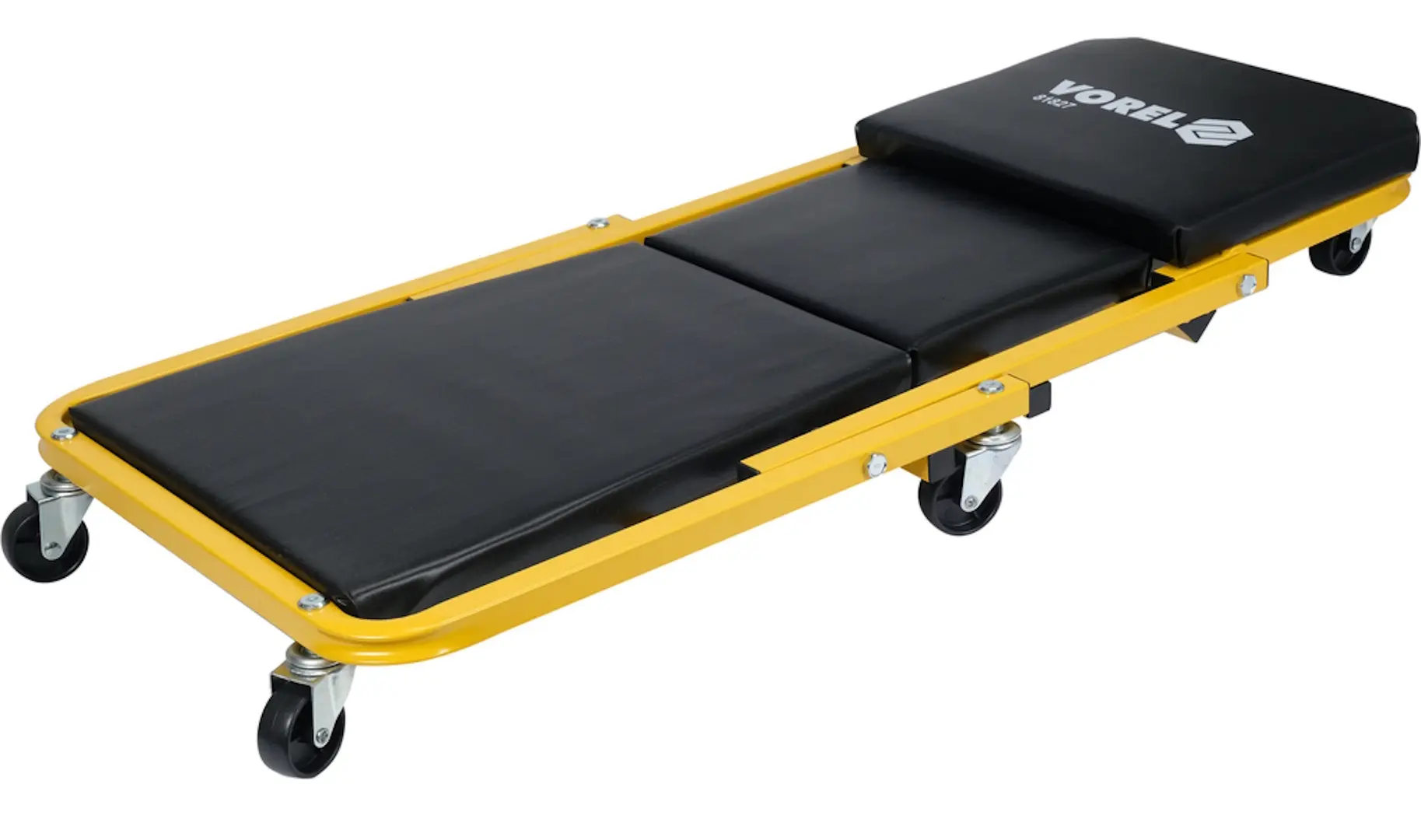 Лежак подкатной Vorel 81827 (Black/Yellow)