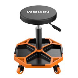 Taburet de atelier Wokin 739530 (Black/Orange)