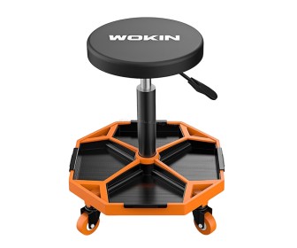 Табурет для мастерской Wokin 739530 (Black/Orange)