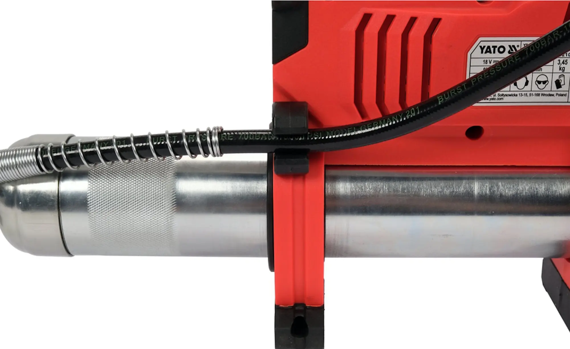 Pistol de gresat cu acumulator Yato YT-07020