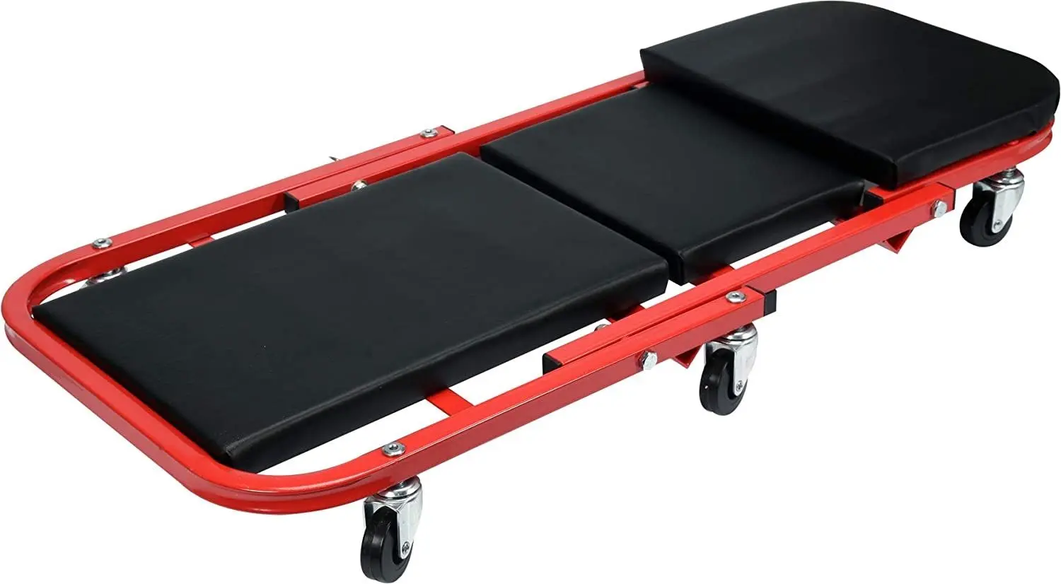 Лежак подкатной 2в1 Yato YT-08802 (Red/Black)