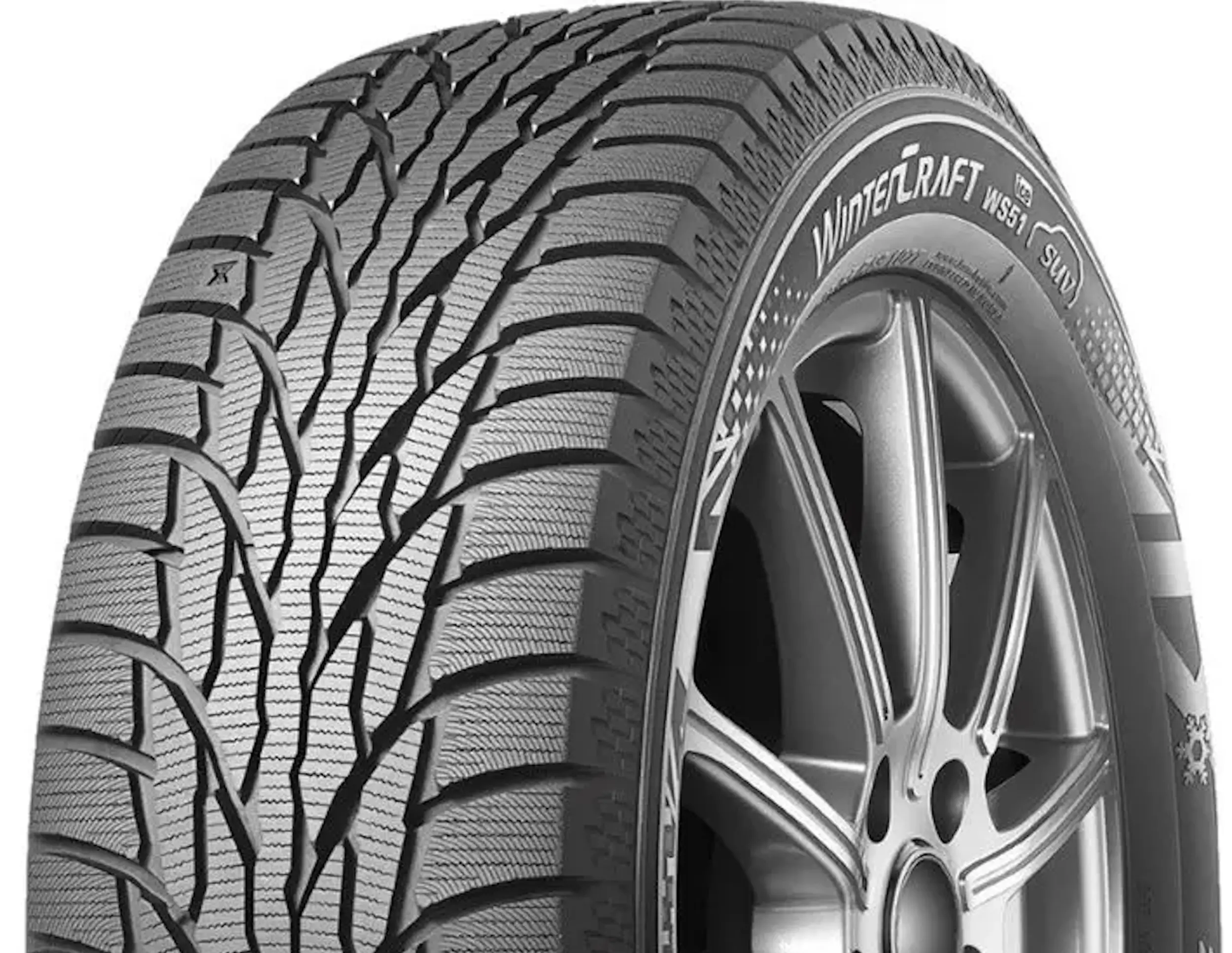 Шины Kumho Wintercraft SUV Ice WS51 255/55 R19 111T - 2