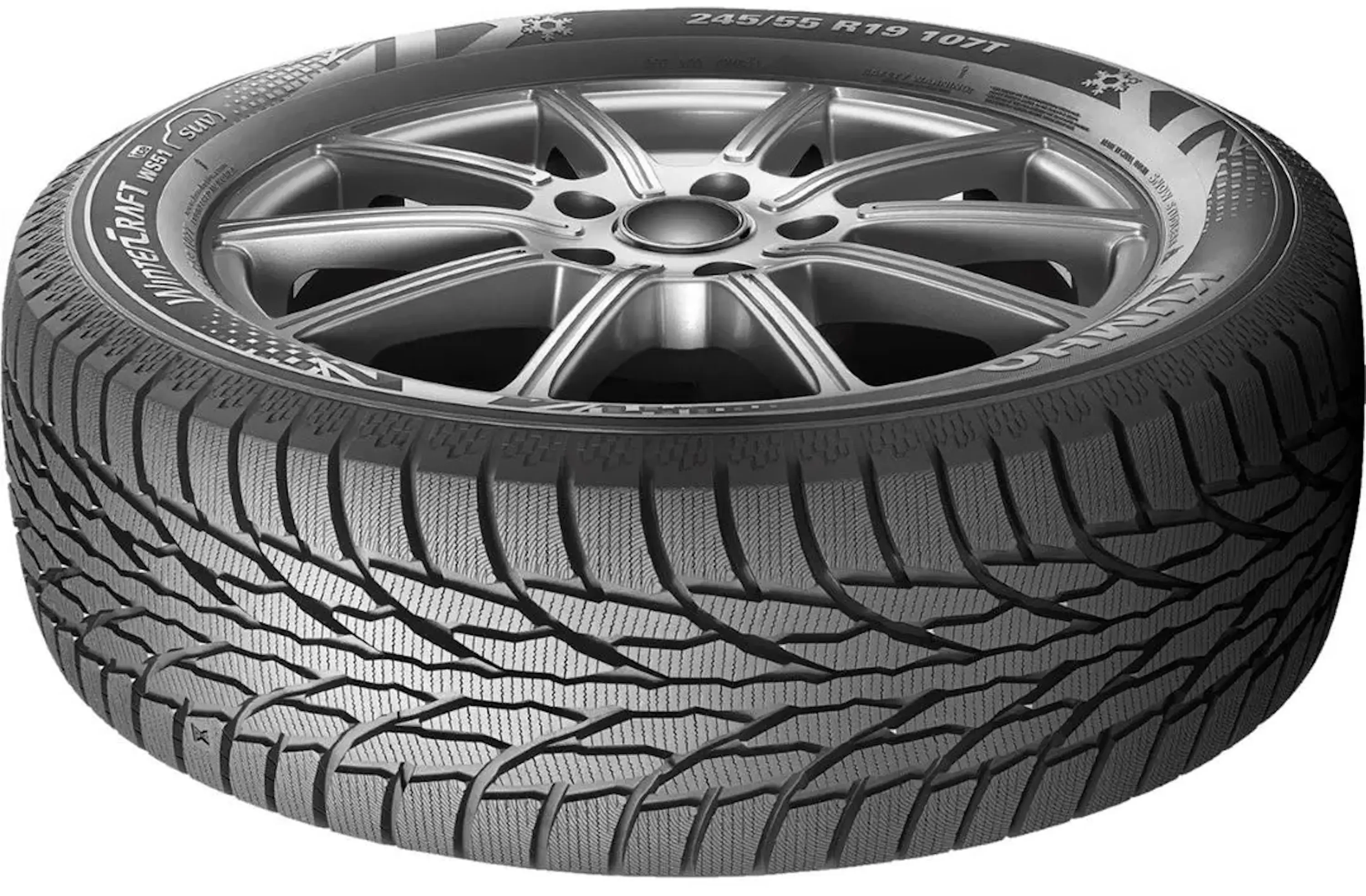 Шины Kumho Wintercraft SUV Ice WS51 255/55 R19 111T - 4