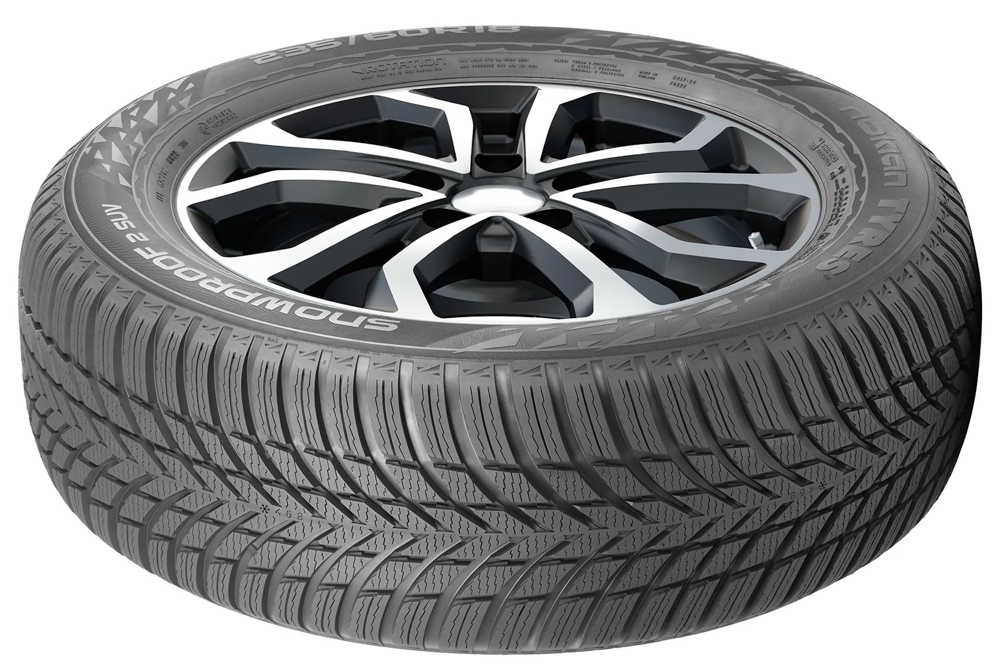 Шины Nokian Snowproof 2 225/45 R17 91H - 4