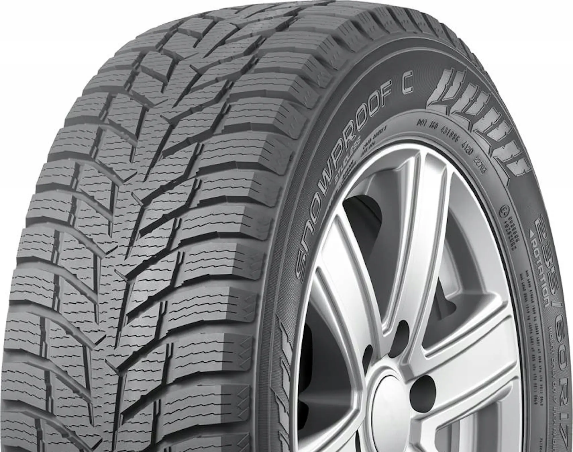 Шины Nokian WR Snowproof C 235/65 R16C 121R - 3