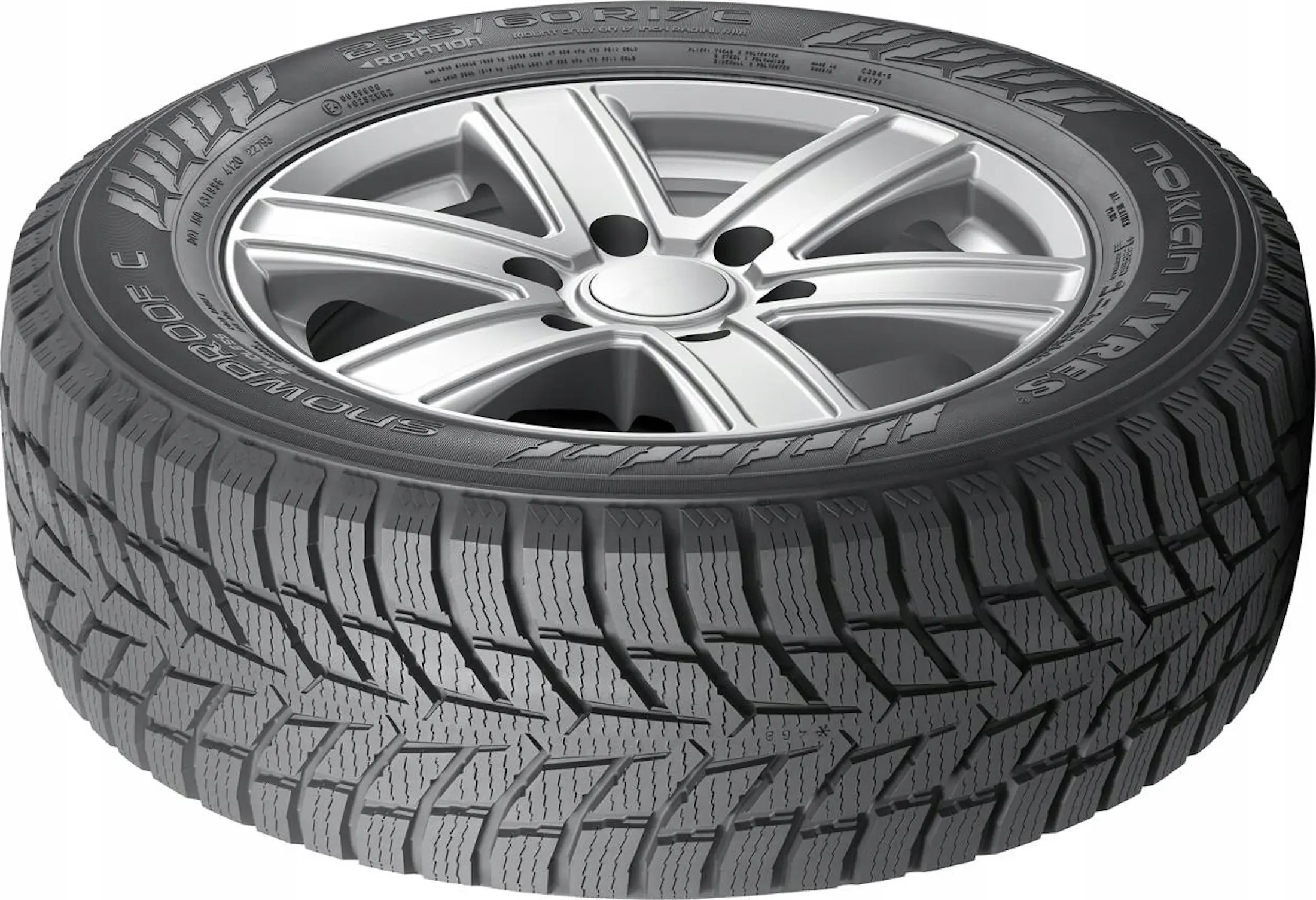 Шины Nokian WR Snowproof C 235/65 R16C 121R - 4