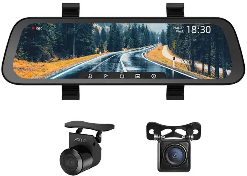 Видеорегистратор 70mai Dash Cam Wide Set (Black)