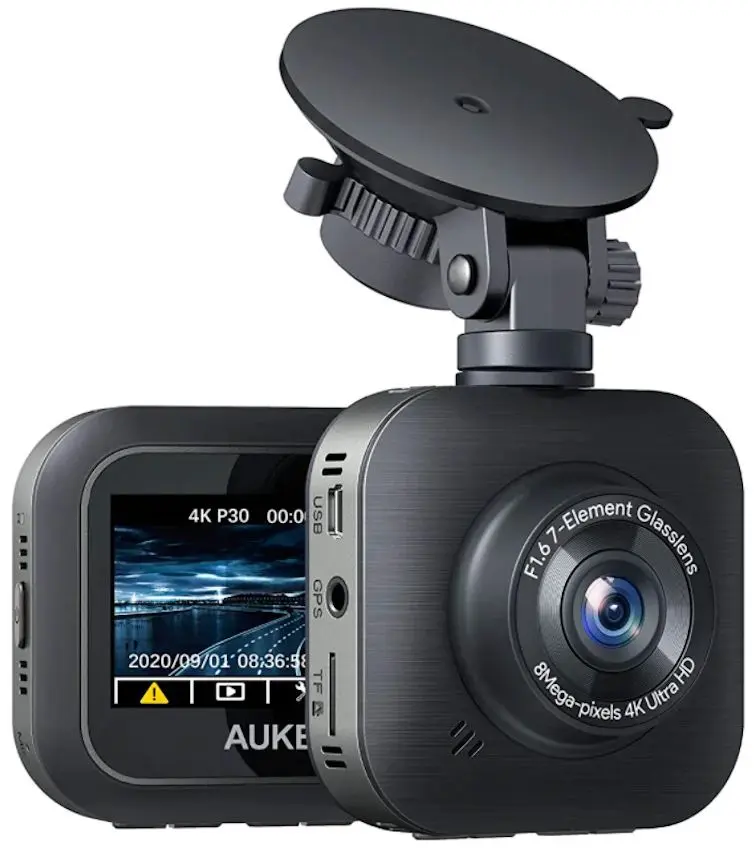 Видеорегистратор Aukey 4K DRS1 (Black) - 6