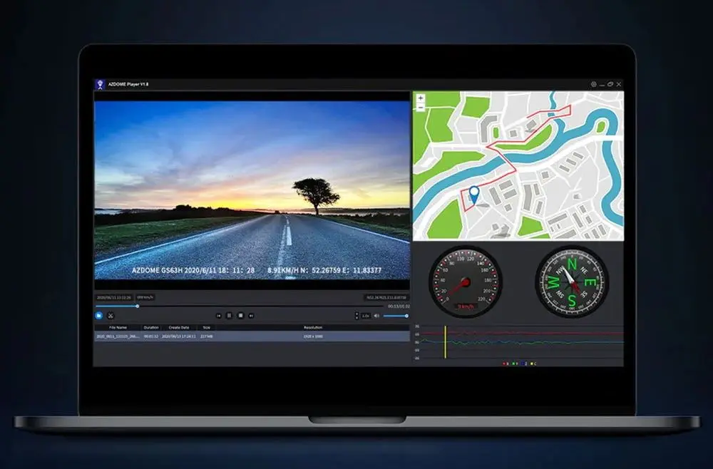 Videoregistrator Azdome GS63H (Black)