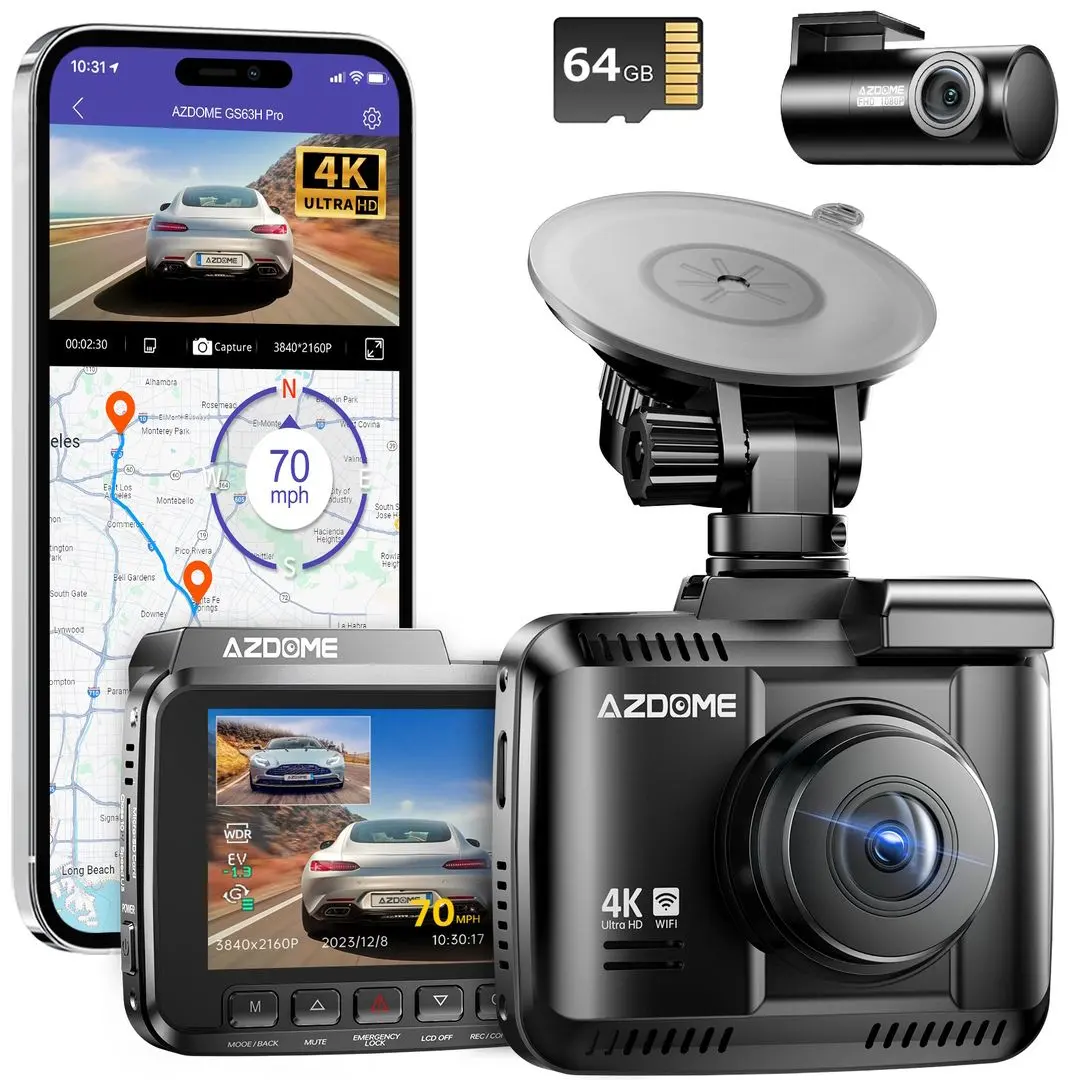 Видеорегистратор Azdome GS63HPro (Black) - 5