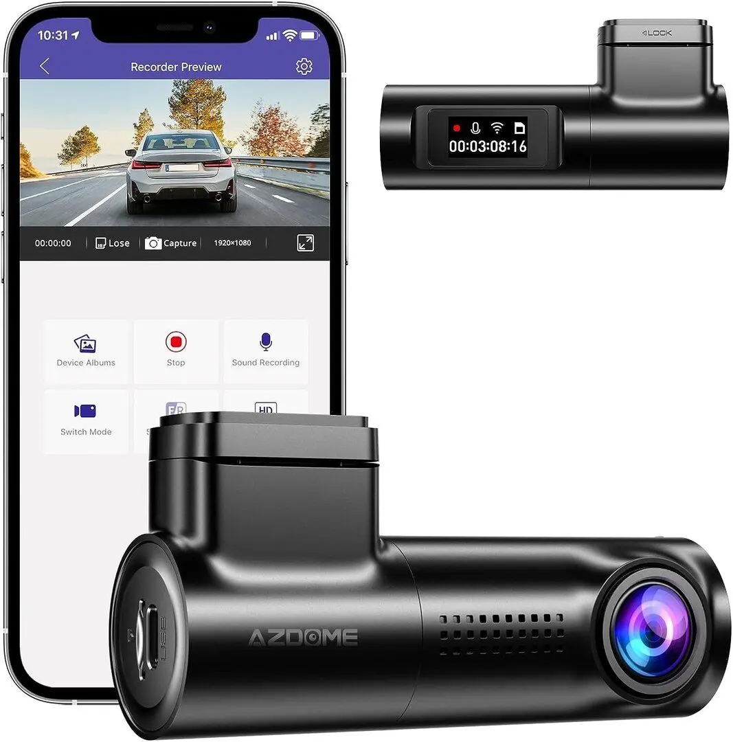 Видеорегистратор Azdome M330 (Black) - 2