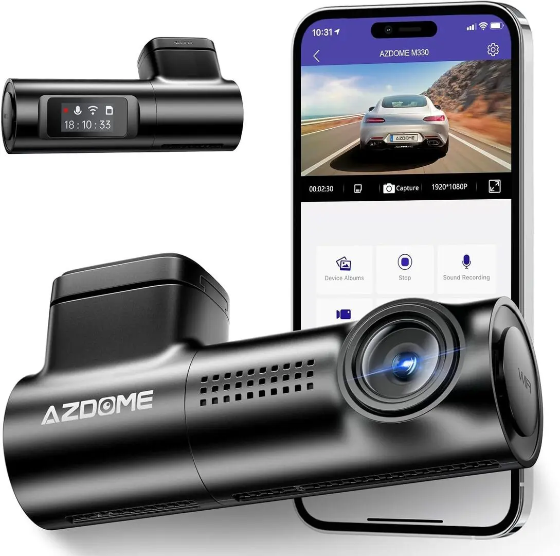 Видеорегистратор Azdome M330 (Black) - 3