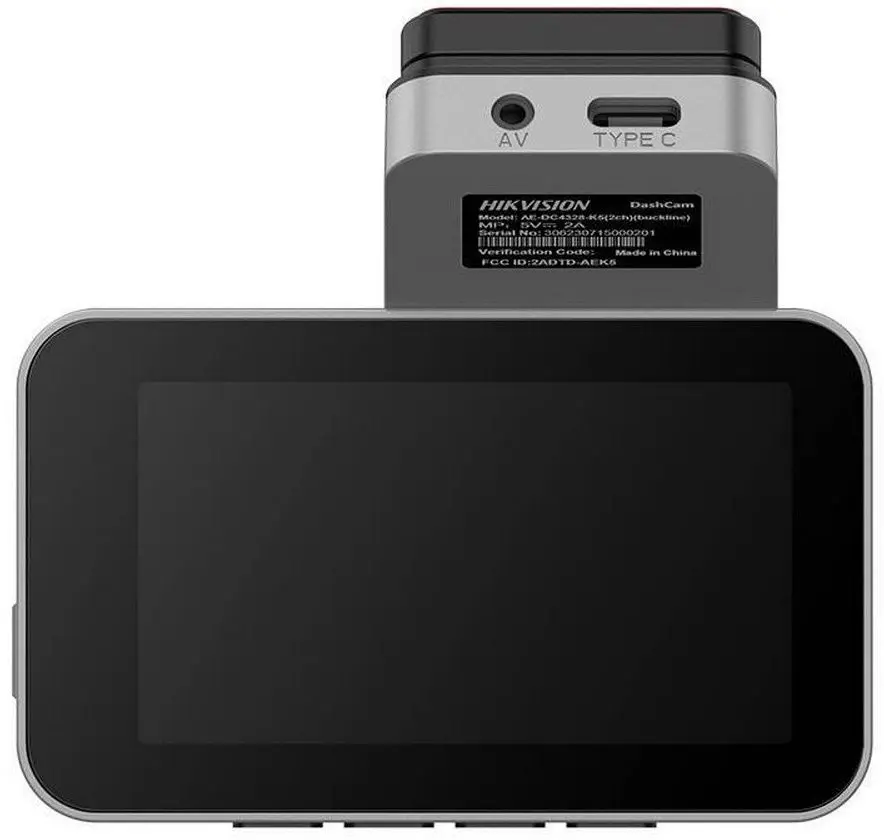 Videoregistrator Hikvision C200S WiFi 2K & 1800P (Black/Silver) - 4