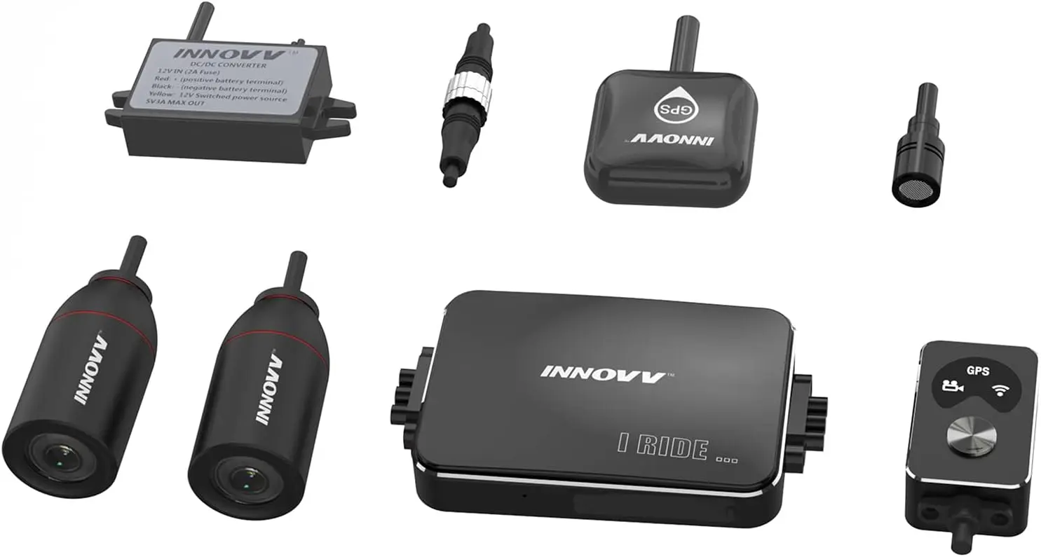 Videoregistrator moto Innovv K3 (Black)