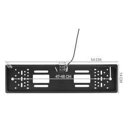 Camera de vedere in spate Iso Trade 8828 (Black) Thumb