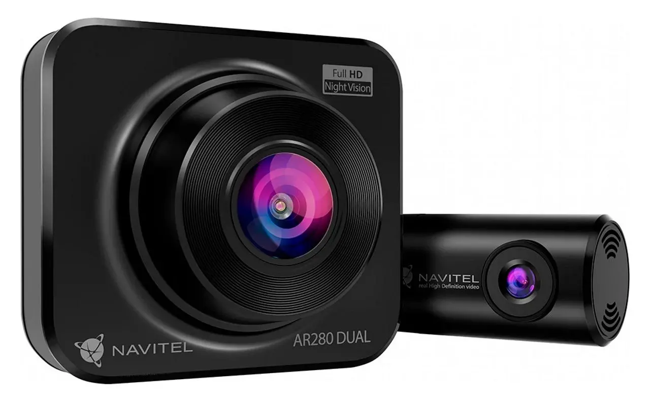Видеорегистратор Navitel AR280 Dual (Black)