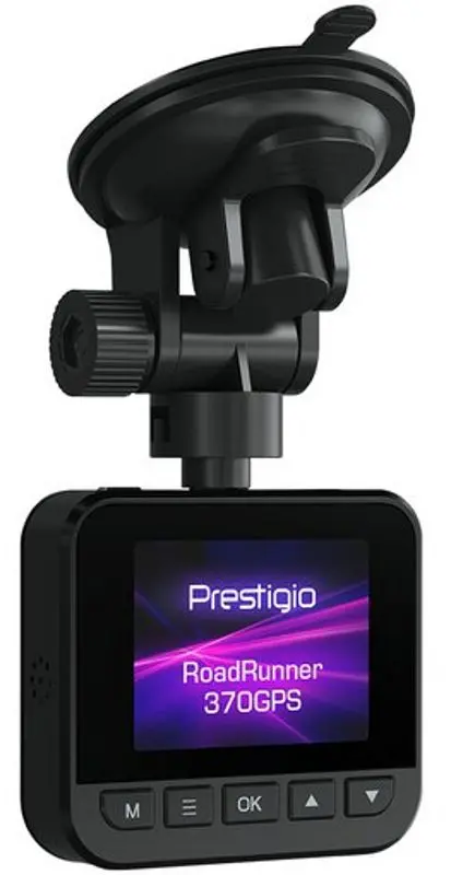 Видеорегистратор Prestigio RoadRunner 370GPS (Black) - 5