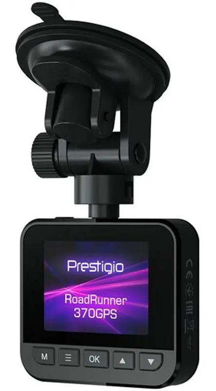 Видеорегистратор Prestigio RoadRunner 370GPS (Black) - 6