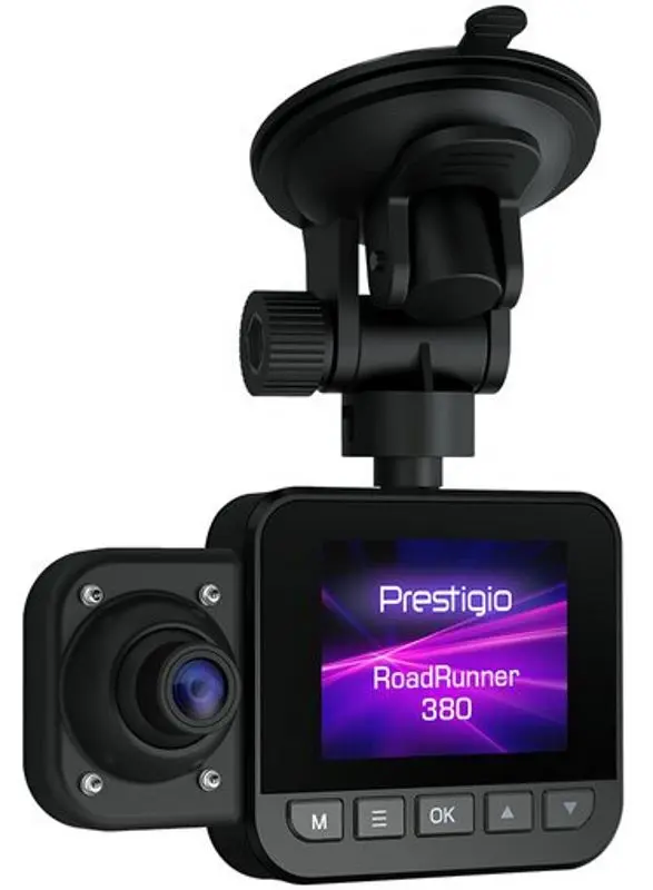 Видеорегистратор Prestigio RoadRunner 380 (Black) - 5